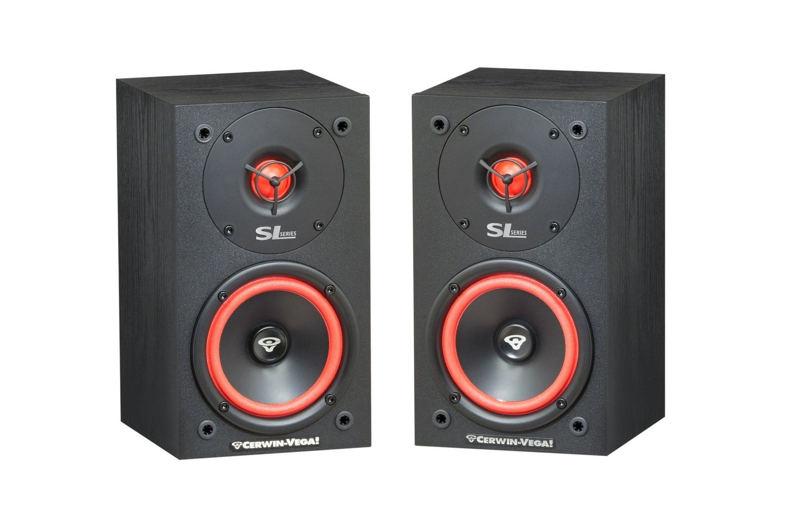 Cerwin-Vega SL-5M 5 1/4" 2-Way Bookshelf Speaker, Pair