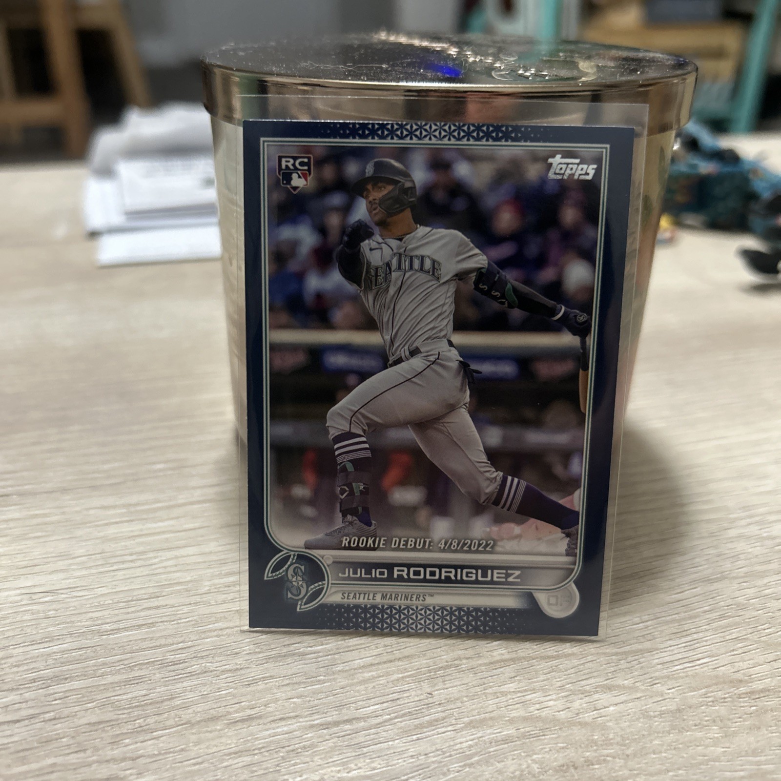 2022 Topps Update Series - Rookie Debut Julio Rodriguez #US97 Royal Blue (RC)