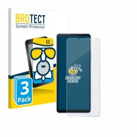 3X Panzerfolie Schutzglas Matt FüR Sony Xperia 10 Iv Displayschutz