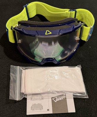 8020001105 Leatt Velocity 4.5 Iriz Goggle Blue Ink Purple