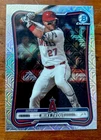 2026 Bowman Mega Box Mike Trout Mojo Refractor #100 Angels