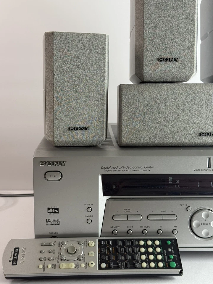 Sony STR-K840P Home Theater Receiver Bundle w/ 5 Speakers & Remote – Tested - Image 3 of 4