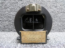 Dash Mounted Compass Indicator, Lighted (Triangle Mount) (With Plate)