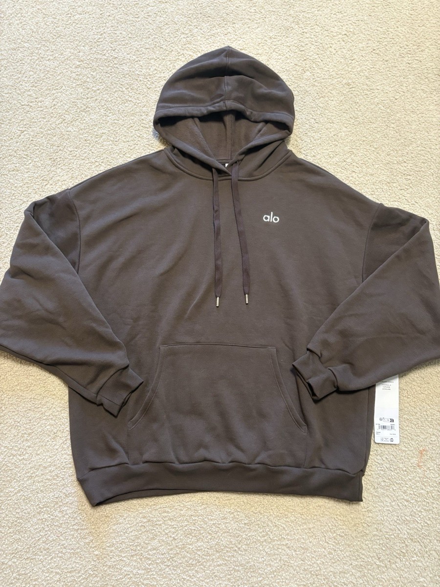 Alo Yoga Men's Size Large Espresso Brown Hoodie (New With Tags) | eBay