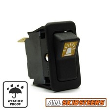 For Bobcat Beacon Switch S220 S300 S330 A220 A300 Skid Steer Rocker Lighted