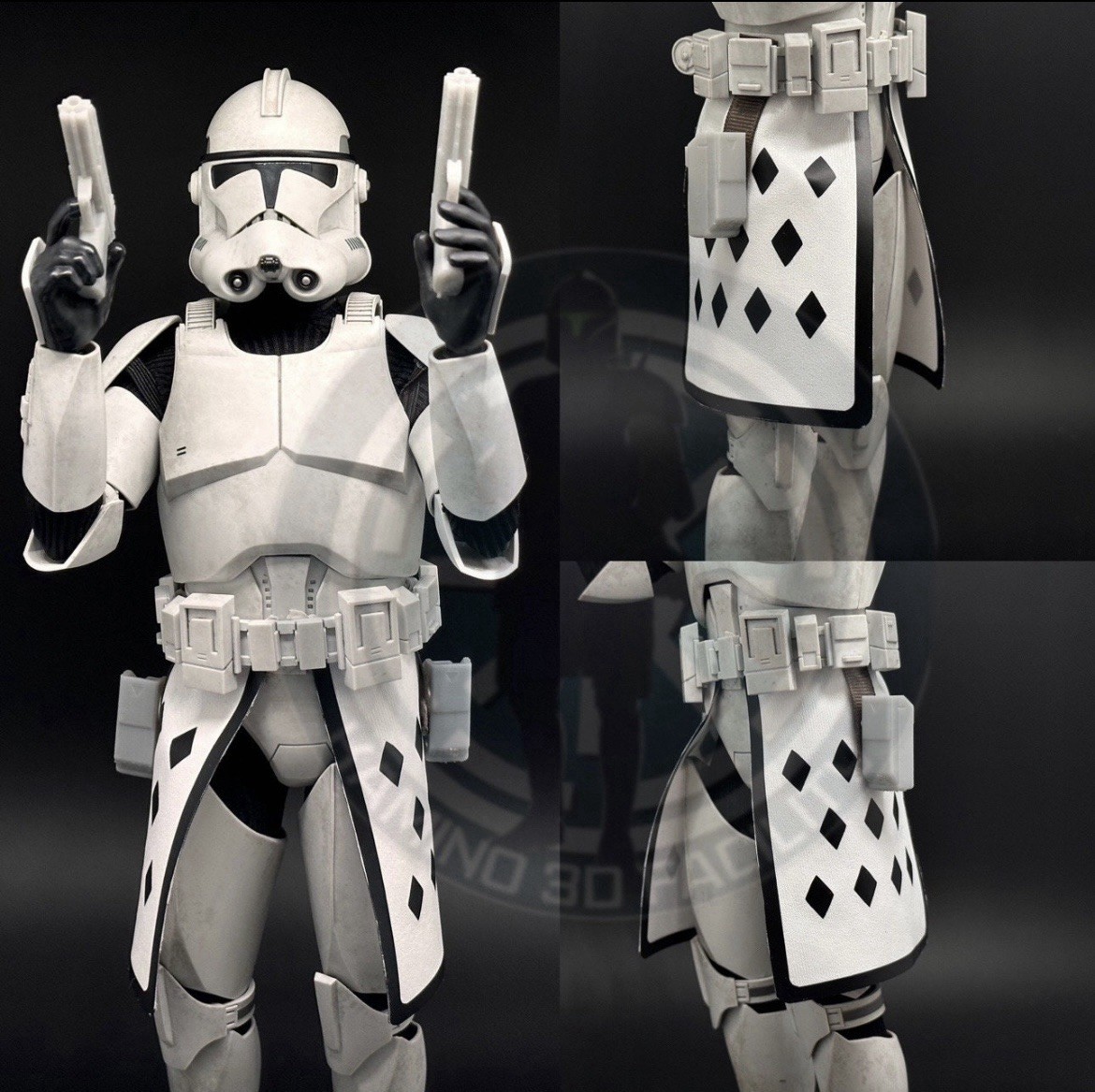 Custom Kama Star Wars 1/6 Custom Blitz ARC Kama Set for Clone Trooper 12in Figure ...