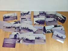 Lot Of 57 Old Pictures Planes Aviation Military Air Show Navy Air Force Photo