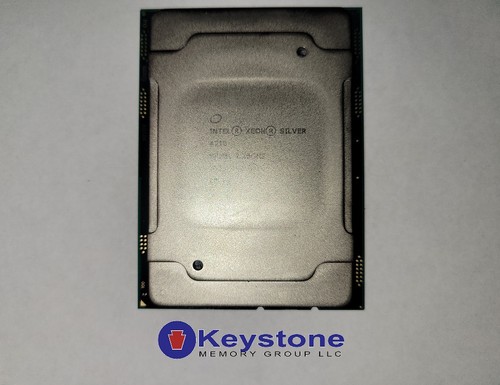 Intel Xeon Silver 4210 SRFBL 2.2GHz 10C 20T 13.75MB Cache Sockets FCLGA3647 *KM