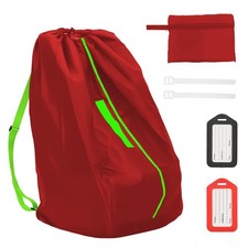 Car Seat Bags For Airplane Travel, Gate Check Bag, Durable Travel Bag with Th...