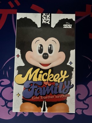 US Seller- Pop Mart Disney Mickey Family Cute Together Keychain Blind Box