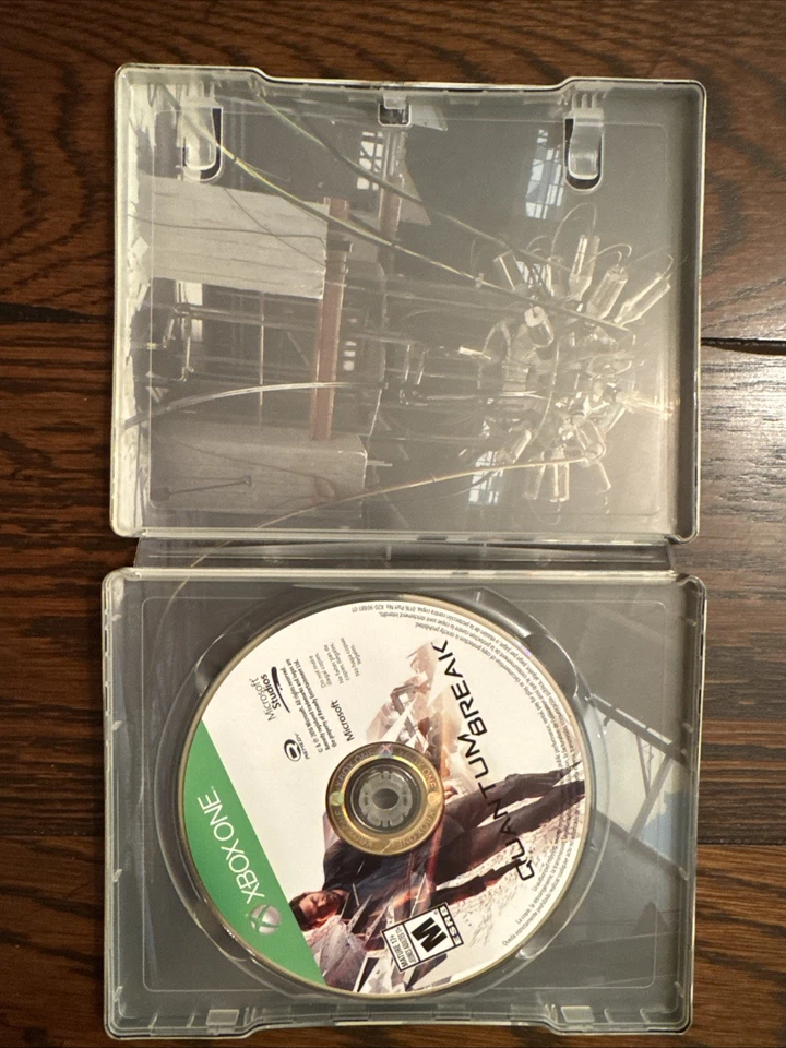 Quantum Break (Microsoft Xbox One, 2016) Steelbook Edition Mint - Image 3 of 4