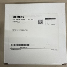 SIEMENS DSC DUAL SYNC CONTROL MODULE 500-696872