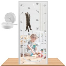 Morikey Cat Screen Door Fits Door Size 36 X 80 Durable Pet Mesh Screen Door