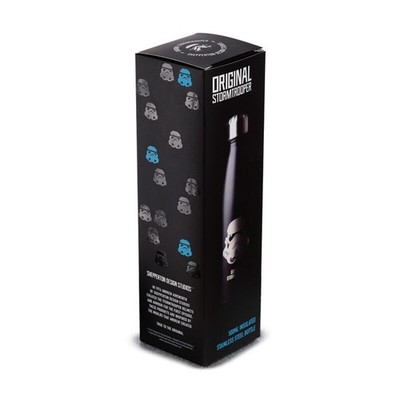 The Original Stormtrooper Hot & Cold Drinks Bottle 500ML - Black - NEW UK STOCK