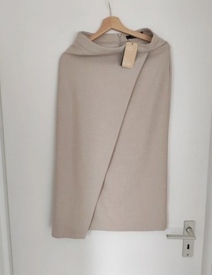 Hallhuber Rock Midirock Xs 34 Beige Greige