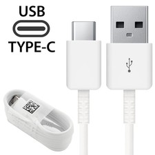 3FT White USB Type C Charging USB Cable Cord For Samsung Huawei Universal