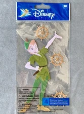 Vintage Jolees Boutique Peter Pan ~ Helm Disney EK Success Dimensional Stickers