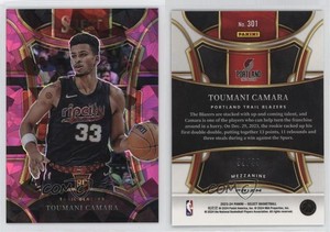 2023 Select Mezzanine Level Pink Cracked Ice Prizm /99 Toumani Camara Rookie RC