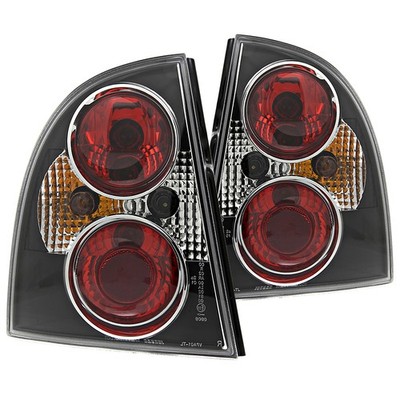 Black Fits 2001-2005 Volkswagen Passat 4Dr Tail Lights Brake Lamp Pair L+R 01-05