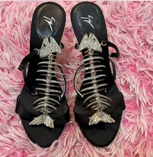 Rare Giuseppe Zanotti Fishbone Sandal (As Seen In Sex & The City)