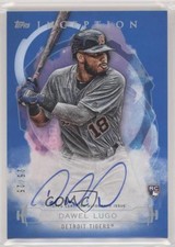 2019 Topps Inception Rookies and Emerging Stars Blue 25/25 Dawel Lugo Auto 0c2
