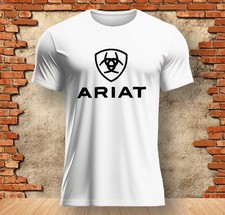 Ariat Logo Funny Logo Mens Shirt Made In USA