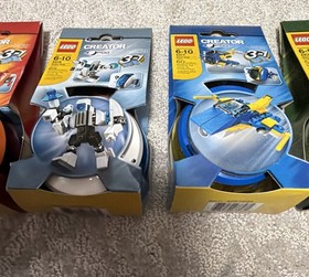 LEGO X-Pod Creator Collection 4415 4416 4417 4418 Auto Robo Aero Dino Pods - NEW