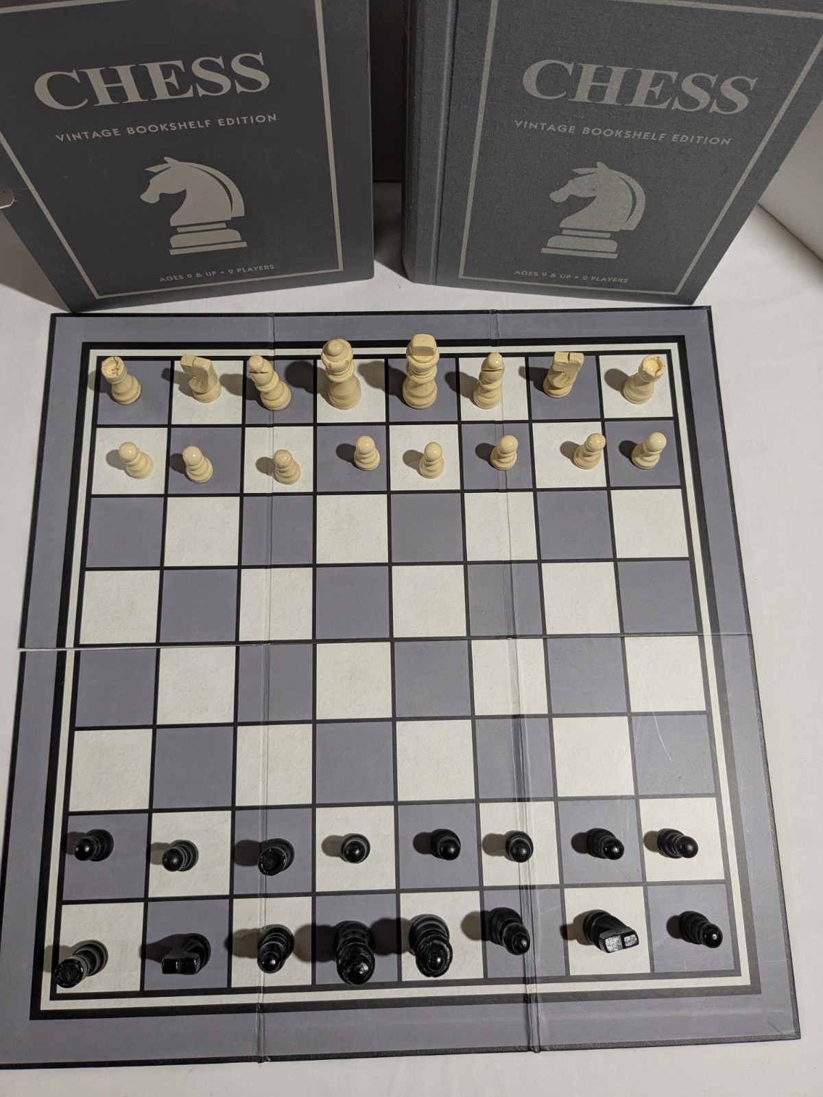 Chess Vintage Bookshelf Edition Board game With Sleeve WB Game Company 