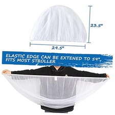 Baby Mosquito Net for Stroller, Durable Bug Net for Stroller, Bassinets,