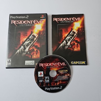 Resident Evil: Outbreak (Sony PlayStation 2, 2004) PS2 CIB Complete Tested Works