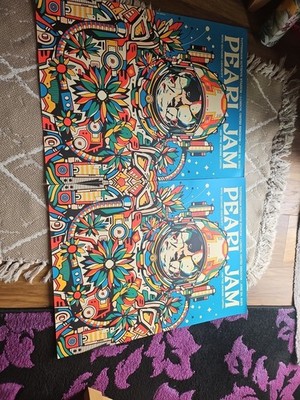 Pearl Jam 2024 Offical Tour Poster In Hand Ready to Post