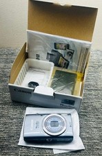 Canon PowerShot ELPH 160 Silver 20MP 8x Zoom Digital Camera Box - 3045005