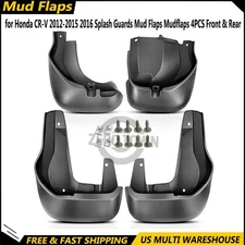 4PCS For Honda CR-V 2012-2015 2016 Front & Rear Splash Guards Mud Flaps Mudflaps