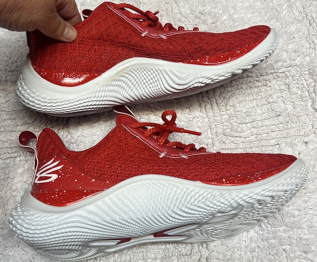 Red White Sneakers