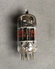 JAN 12AU7 black plate triode tube 1960 CBS date code 6016