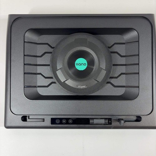Llano V12 RGB Laptop Cooling Pad, Gaming Laptop Cooler 5.5 Inch Turbofan Black