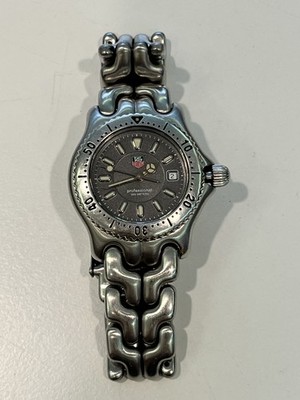 TAG HEUER Swiss Ladies vintage Watch Stainless Steel Strap SEL - Dive to 200m