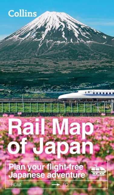 Collins Rail Map of Japan by Collins Maps (Sheet map, folded)