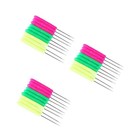  3 Pieces Nähbedarf Nähnadeln Gebogen Handstitcher Nähwerkzeugset