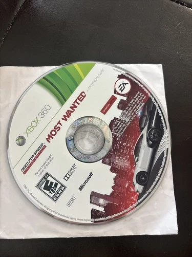 Need for Speed: Most Wanted - Limited - Microsoft Xbox 360. Disc Only. Tested