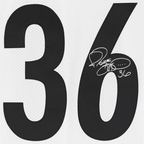 FRMD Jerome Bettis Pittsburgh Steelers Signed Mitchell & Ness White Auth Jersey - Picture 4 of 5