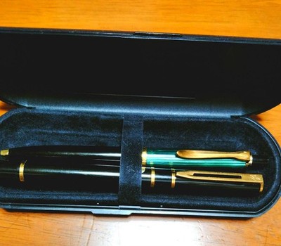 Pelikan Fountain Pen Gold Japan Used