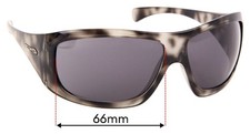 SFx Replacement Sunglass Lenses fits Arnette Wrath AN4084 - 66mm Wide