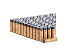 100 Amazon Basics AAA Alkaline Batteries Brand New 1.5 Volt Battery