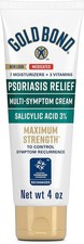 Multi-Symptom Psoriasis Relief Cream, 4 oz., Irritated, Scaling Skin, and Itc...