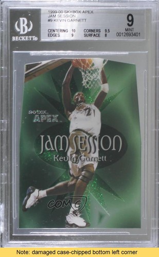 Kevin Garnett #9 1999 SkyBox Apex Jam Session card