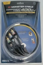 Monster Cable Component Video Cable 400cv 2M 6.5ft