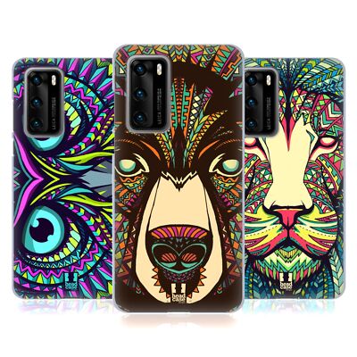 HEAD CASE DESIGNS AZTEC ANIMAL FACES SOFT GEL CASE FOR HUAWEI PHONES 4