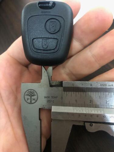 key cover for Peugeot flat blade shell 106 107 206 207 407 806 - Picture 4 of 5