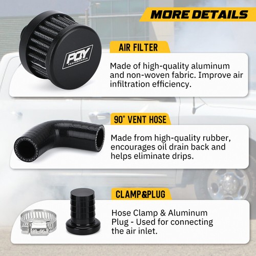 Filtro de aceite para kit de ventilación de cárter CCV apto para Dodge 6.7 Cummins diésel 1500 07.5-17 - Imagen 3 de 11